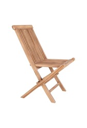 Chaise de salle à manger en teck Toledo - lot de 2