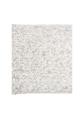 Chaise de salle à manger Badalona - Chaise de salle à manger, bouclé blanc avec pieds noirs, HN1270 - lot de 2