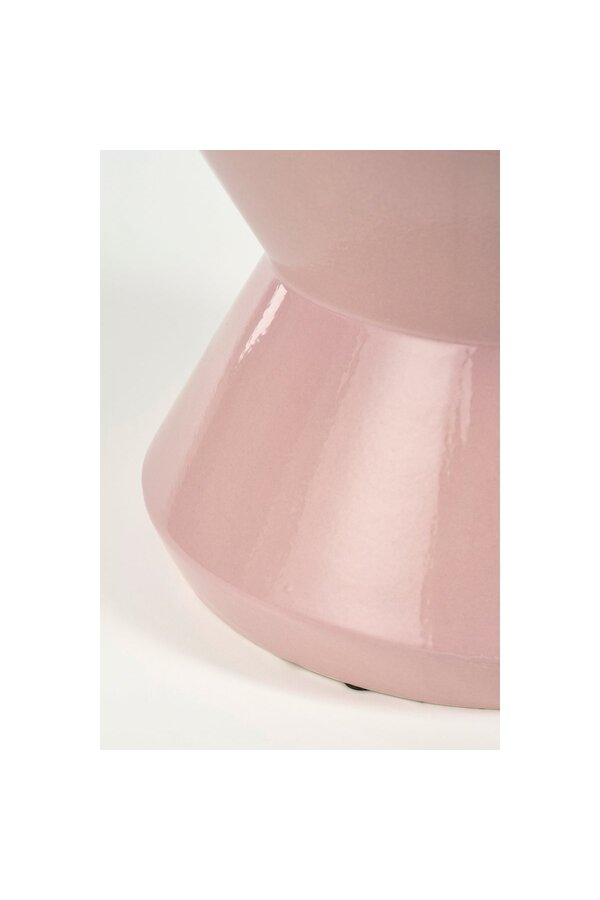Table d'appoint - H42 x Ø31 cm - Céramique - Lila