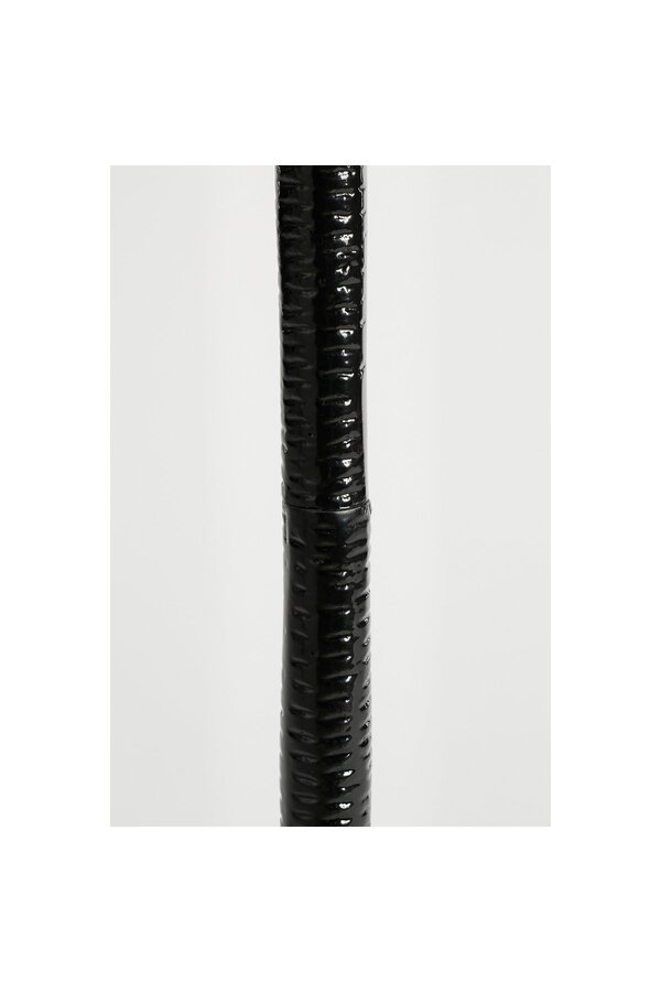 Colin Table d'appoint - H68 x Ø24 cm - Aluminium Recyclé - 100% FSC - Noir
