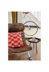 Flores Table d'appoint - H49 x Ø42 cm - Métal - Noir