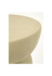 Screw Bijzettafel - L29 x B29 x H41 cm - Keramiek - Beige