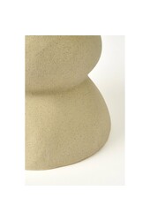 Screw Bijzettafel - L29 x B29 x H41 cm - Keramiek - Beige