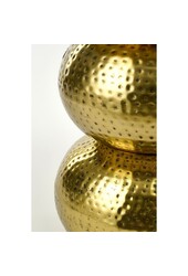 Clide Bijzettafel - H47 x Ø33 cm - Metaal - Antiek Goud