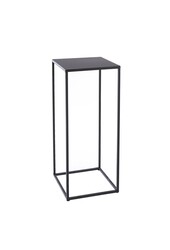 Quinty Table d'appoint - Set de 3 - L30 x l30 x H70 cm - Métal - Noir