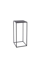 Quinty Table d'appoint - Set de 3 - L30 x l30 x H70 cm - Métal - Noir