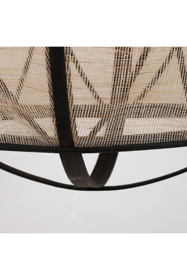 Pella Suspension - H50 x Ø51 cm - Lin - Blanc cassé