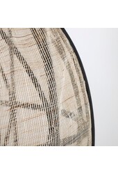 Pella Suspension - H50 x Ø51 cm - Lin - Blanc cassé