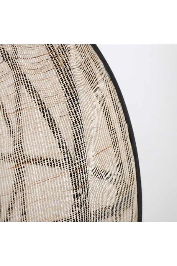 Pella Suspension - H50 x Ø51 cm - Lin - Blanc cassé