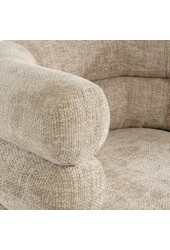 Fauteuil - L74 x B80 x H69 cm - Lichtgrijs