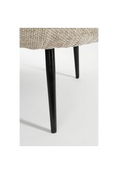 Fauteuil - L74 x B80 x H69 cm - Lichtgrijs
