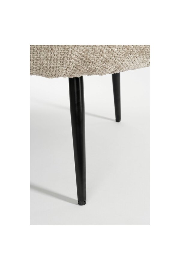 Fauteuil - L74 x B80 x H69 cm - Lichtgrijs
