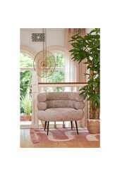 Fauteuil - L74 x B80 x H69 cm - Lichtgrijs
