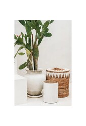 The Tribe Tabouret - Blanc Naturel