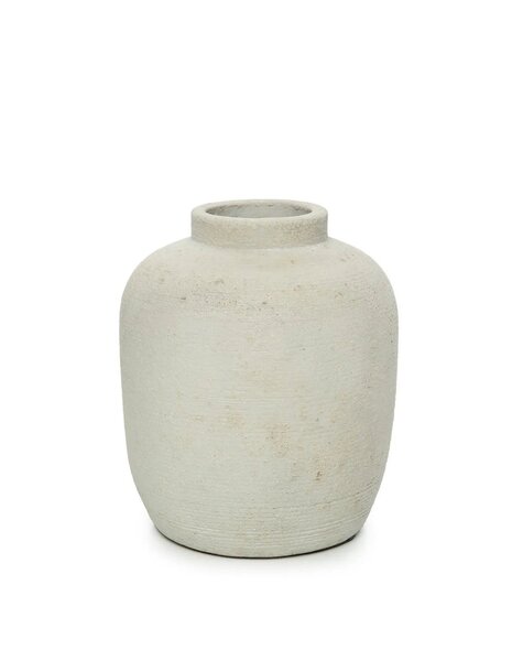 Bazar Bizar Living De Peaky Vaas - Beton - L