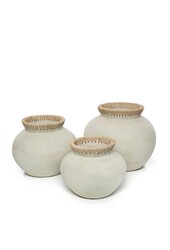 Le Vase Styly - Béton Naturel - L