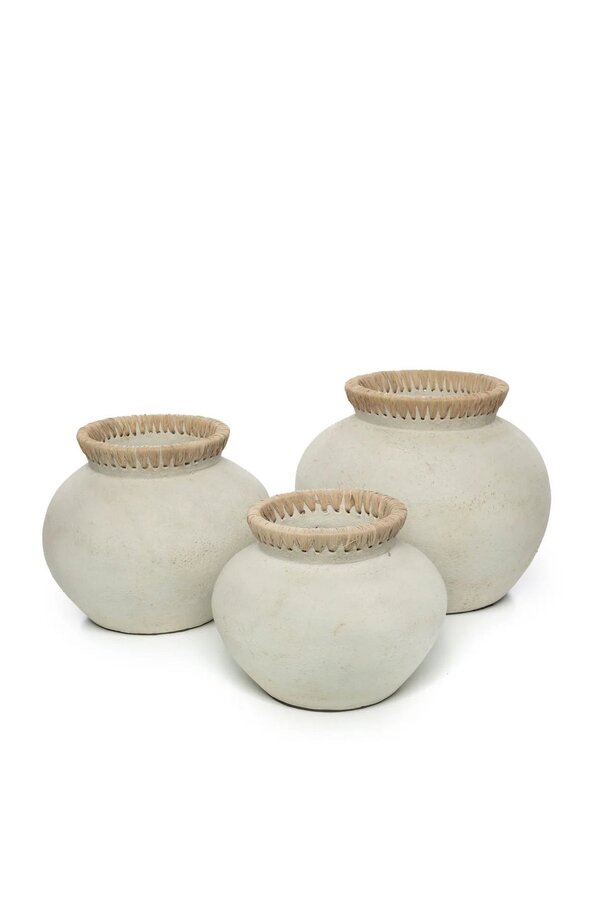 Le Vase Styly - Béton Naturel - L