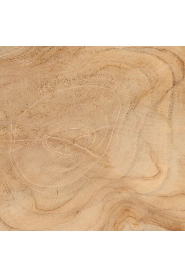 La table d'appoint organique - blanc naturel