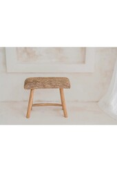 Le Banc en Raphia - naturel