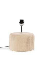 De Teakhouten Tafellampvoet - Naturel