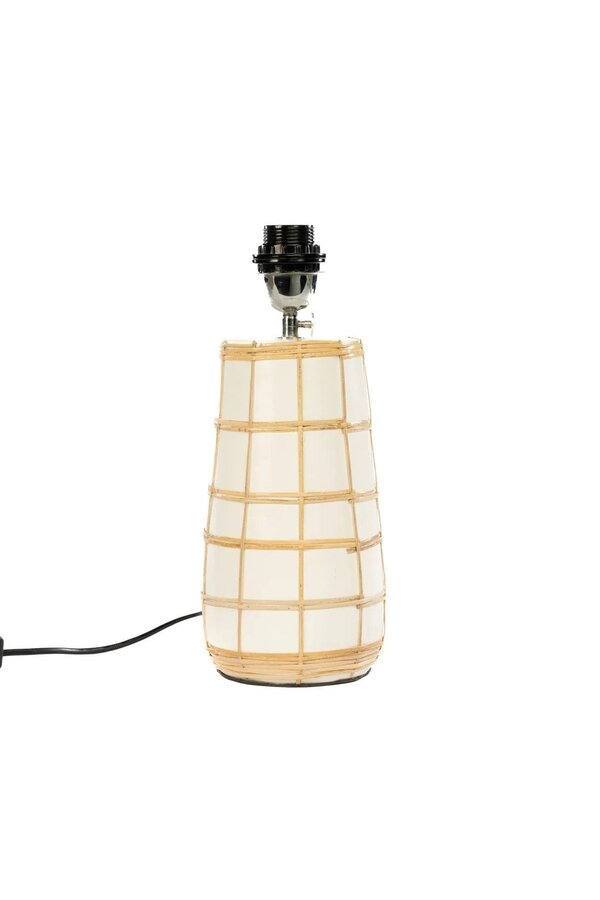 De Molokai Tafellamp - Wit Natuurlijk