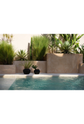 De Styly Vaas - Zwart Naturel - M