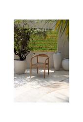 De Amaya Eetkamerstoel - Naturel - Buiten