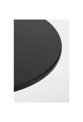 Royale Bijzettafel - H55 x Ø40 cm - Metaal - Zwart