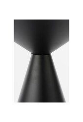 Royale Bijzettafel - H55 x Ø40 cm - Metaal - Zwart