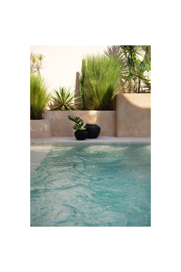 Le Vase Styly - Noir Naturel - L