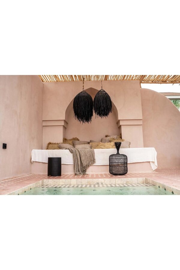 Le Tabouret Tribe - Noir Naturel