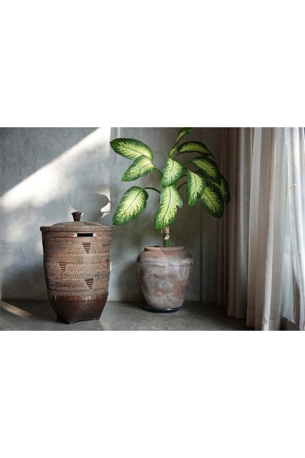 Le Panier à Linge Colonial - Marron Naturel - XL