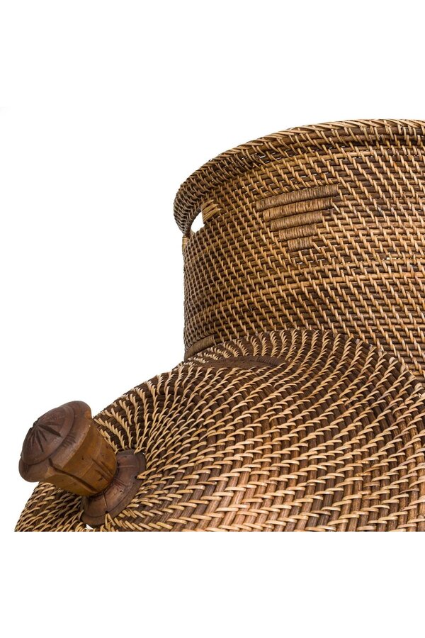 Le Panier à Linge Colonial - Marron Naturel - XL