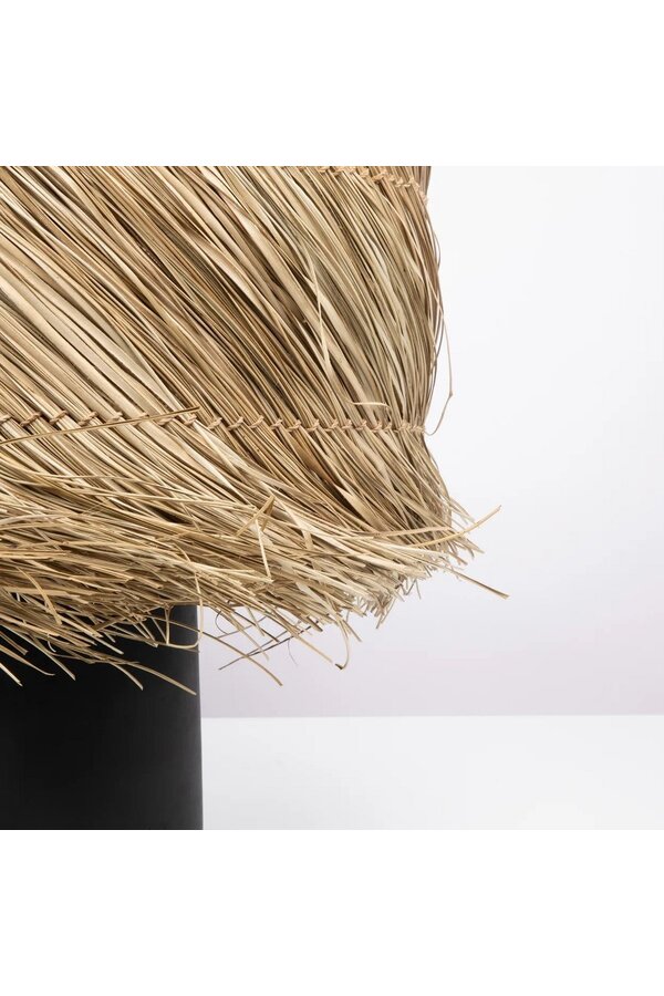 La lampe de table Pandan - noir naturel
