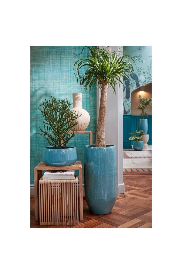 Table d'appoint Yonker - Lot de 3 - L44 x l34 x H50 cm - Bois Recyclé - Marron