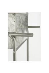Ken Kweektafel - L77 x B38 x H119 - Verzinkt plaatstaal