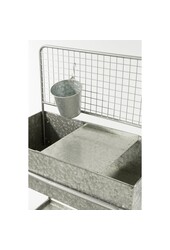 Ken Kweektafel - L77 x B38 x H119 - Verzinkt plaatstaal