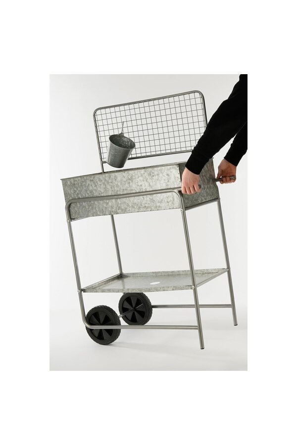 Ken Kweektafel - L77 x B38 x H119 - Verzinkt plaatstaal