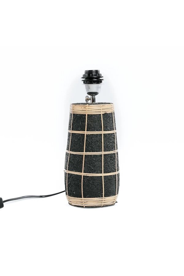 De Skiathos Tafellamp - Natuurlijk Zwart