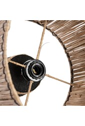 La Lampe de Table Skiathos - Noir Naturel