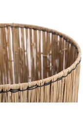 La Lampe de Table Skiathos - Noir Naturel