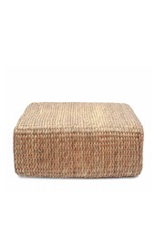 Le Pouf Jacinthe Carré - Naturel - M