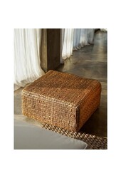 Le Pouf Jacinthe Carré - Naturel - M