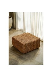 Le Pouf Jacinthe Carré - Naturel - M