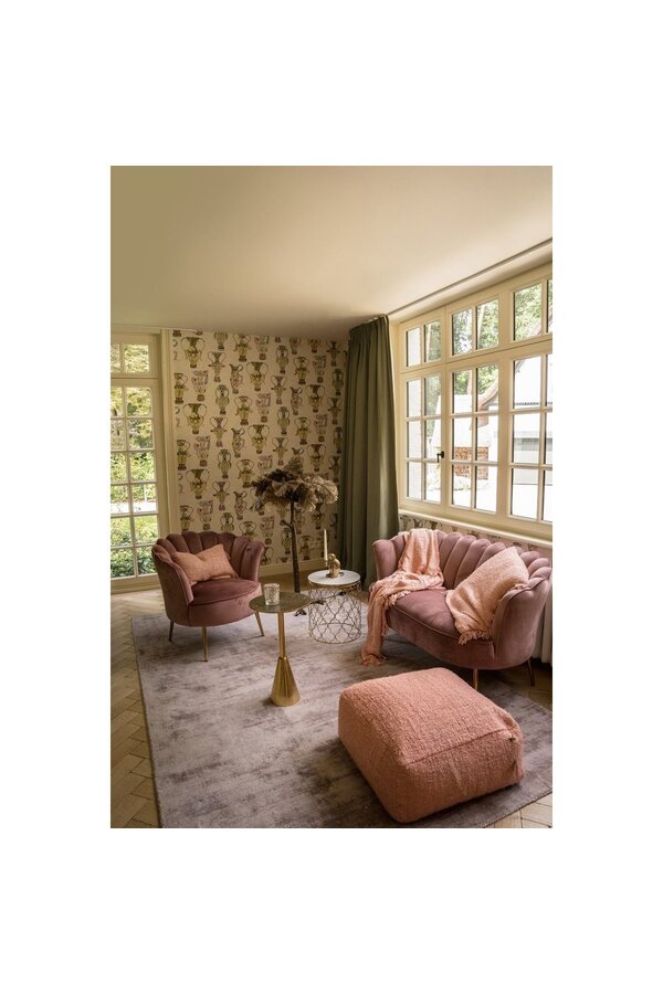 La Table d'appoint Croco - Laiton