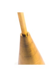 La Table d'appoint Croco - Laiton