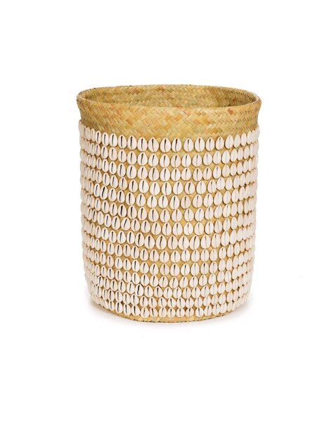 Bazar Bizar Living De Pandan-mand Natuurlijk wit
