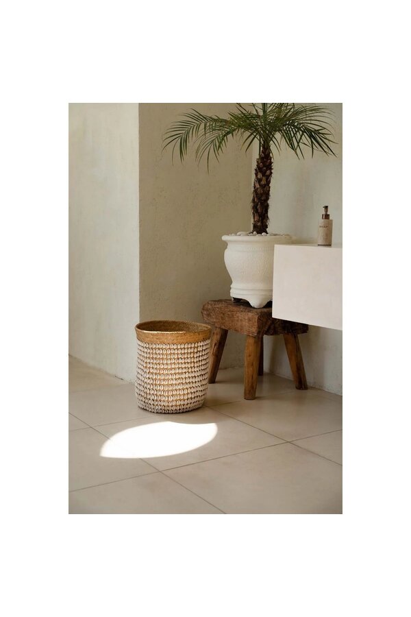 Le panier Pandan %231 - Blanc naturel