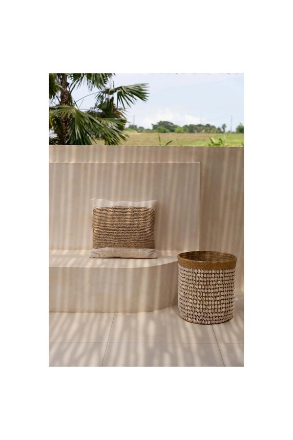 Le panier Pandan %231 - Blanc naturel