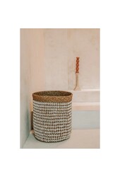 Le panier Pandan %231 - Blanc naturel